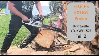 +0,6 PS Extra-Power? Muffler-Mod ohne Kat f&uuml;r die Kraftwelle YD-KW11-52E Teil 2