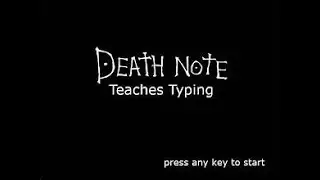 🖤 DEATH NOTE TYPING GAME LIVE ⌨️⚡| Comment your name