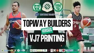 FATIMA BASKETBALL LEAGUE | SEASON 2 | VJ7 PRINTING VS TOPWAY BUILDERS | JULY 2, 2025
