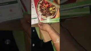 Unboxing #hellofresh meal kit