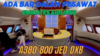 POV UMRAH JEDDAH-JAKARTA BY EMIRATES BUSINESS CLASS Part 1 | A380-800 EK802