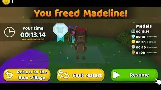 [WR] Madeline 13.14 | Super Bear Adventure Speedrun 