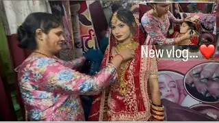 #new vlog#aaj hamari braidal ho gayi hai ready#aap log dekhiye#new vlog video…❤️❤️😍😍
