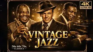 Nat King Cole, Frank Sinatra, Dean Martin Best Songs - Old Jazz Music Of The 50's 60's 70's