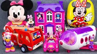 Satisfying with Unboxing Disney Minnie Mouse Big Airplane Playset | Review Toys ASMR