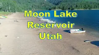 Utah Aerial - Moon Lake Reservoir