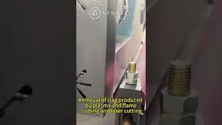 deslagging machine  Plasma cutting part #grinding #machine #grindingmachine