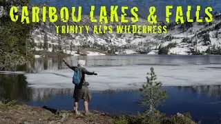 Caribou Lakes Trinity Alps Wilderness backpacking | waterfalls in northern California