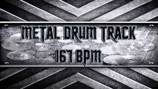 Metal Drum Track 167 BPM (HQ,HD)