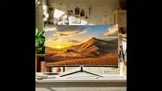Gawfolk 32-Inch QHD Curved Monitor &ndash; 2560x1440 2K, 75Hz, VA Screen, Wall Mountable