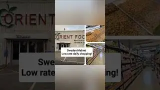 Sweden Malm&ouml; Low rate daily shopping #orientfood #reels #sohelnordic