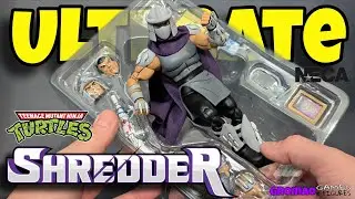 🇧🇷 Neca Shredder Cartoon 2.0 Ultimate. Action Figure do Destruidor das TMNT Review
