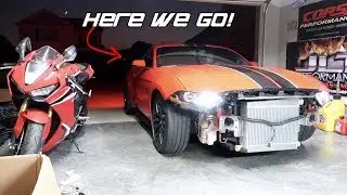 2018-2020 MUSTANG GT TWIN TURBO INSTALL TEAR DOWN AND PREP. EP.1