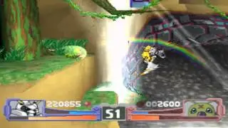 Digimon Rumble Arena - геймплей с Омнимоном