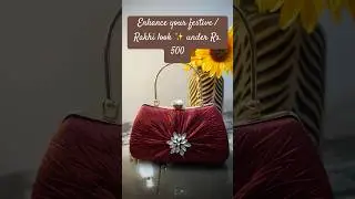 Party / festive bags under Rs 500. Comment for link!