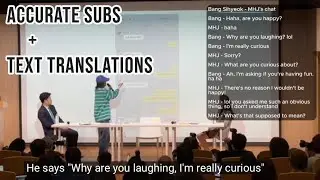(ENG SUB) MIN HEEJIN Press Conference 24.04.25 - Accurate Manually Done Subs + Text Translations