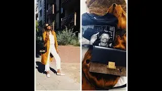 Curated Outfit ft. Saint Laurent Bellchase BAG! Guest appearance Celine, YSL, Frame, Zara....