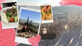 Athens Vlog, Visiting Acropolis, Temple of Zeus, Panathenaic Stadium, Greek Food, Parthenon