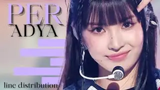 ADYA (에이디야) - PER [LINE DISTRIBUTION]