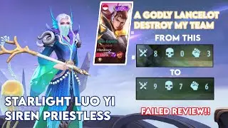 Review Skin Starlight Luo Yi - Siren Priestess