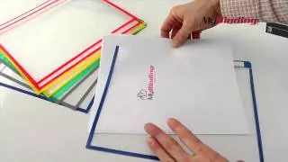 CLI-62190 C-Line Colored Project Folders with Write On Tab Demo