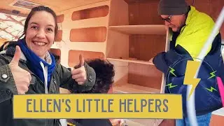 CREATING STORAGE SPACE IN THE SPRINTER VAN - DIY camper conversion