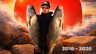 PESCANDO con GASTON HUELVA | 10 A&Ntilde;OS subiendo V&Iacute;DEOS de PESCA a YouTube