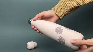 Термопляшка Miniland Bottle Leaves 500 мл