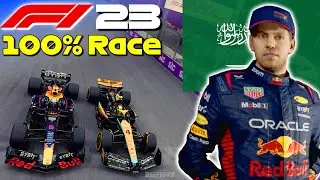 F1 23 - Vettel Returns To Red Bull #2: 100% Race Jeddah