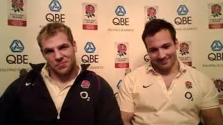 QBE Mr & Mrs: James Haskell and Paul Doran Jones