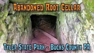 Abandoned Root Cellar & Waterfalls At Tyler State Park