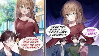 [Manga Dub] My fiancée is a celeb, but my parents disapproved… so she quit showbiz!? [RomCom]