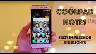 Coolpad Note 5 | First Impression & Highlights ft. The Great Khali
