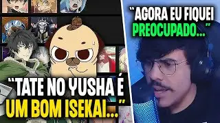 PURIN FEZ A TIERLIST SUPREMA DE ANIMES ISEKAI | Cortes do Michi