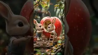 cute rabbit🐇🐇cartoon character#nature#*