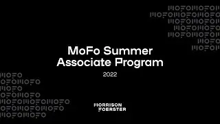 2022 Summer Associate Program