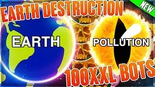 AGMA.IO EARTH DESTRUCTION - 100XXL BOTS *3.000.000 MASS*