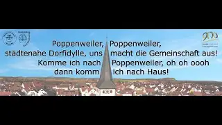 Lied f&uuml;r Poppenweiler (Projekt mit vielen Beteiligten)