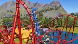 Next Gen Double Launch Blitz Coaster | Planet Coaster 2