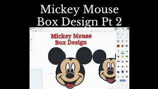 TinkerCAD Tips! Mickey Mouse Box Design Part 2.       #tinkercad #caddesign #3dprintable #3dprinting