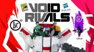 Transformers Void Rivals Autobot Jetfire, Zertonian Solila, and Agorrian Darak