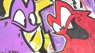 Kaddy Graffiti Sticker Trade