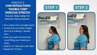 3 Stretches to Relieve Tech Neck Pain | Leland NC Chiropractor Demo