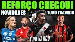 REFORÇO CHEGOU NO RIO | RAYAN PODE FICAR? | ARGENTINO OFERECIDO e MAIS ÚLTIMAS NOTÍCIAS DO VASCO