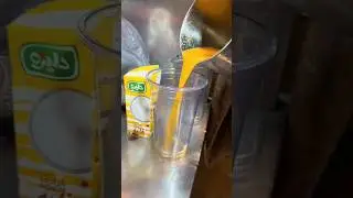 Ramzan 3rd iftari 2025 orange juice 🥤 #shorts #ramadan #iftar