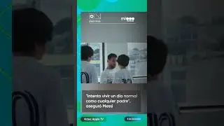 Messi abri&oacute; las puertas de su intimidad como familia
