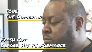 #StylistJohn Barber Skills On A Comic Before Helium Performance