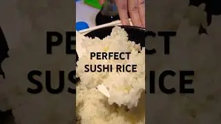 SUSHI RICE FOR BEGINNERS! #easyrecipes #japanesefood #japaneserecipe #sushi #japanesecooking