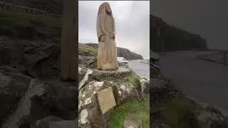 The Wooden Lady of Peel &ndash; Sentinel of the Irish Sea #explore #world #foryoupage ##Peel #IsleOfMan #W