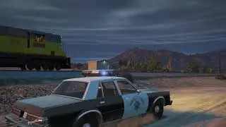 GTA 5 PC Racing Union Pacific Engine